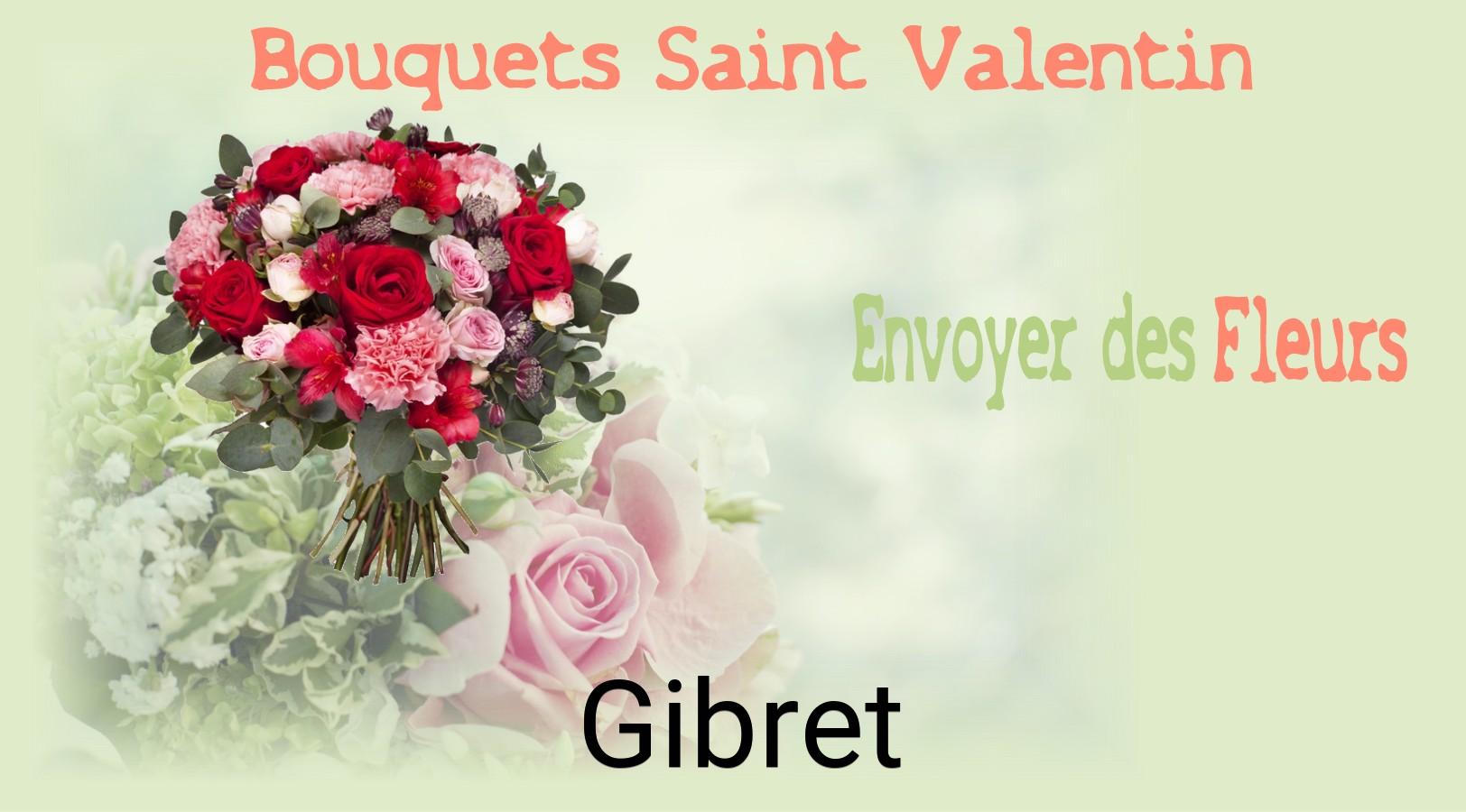 Roses de Saint-Valentin livrées à Gibret