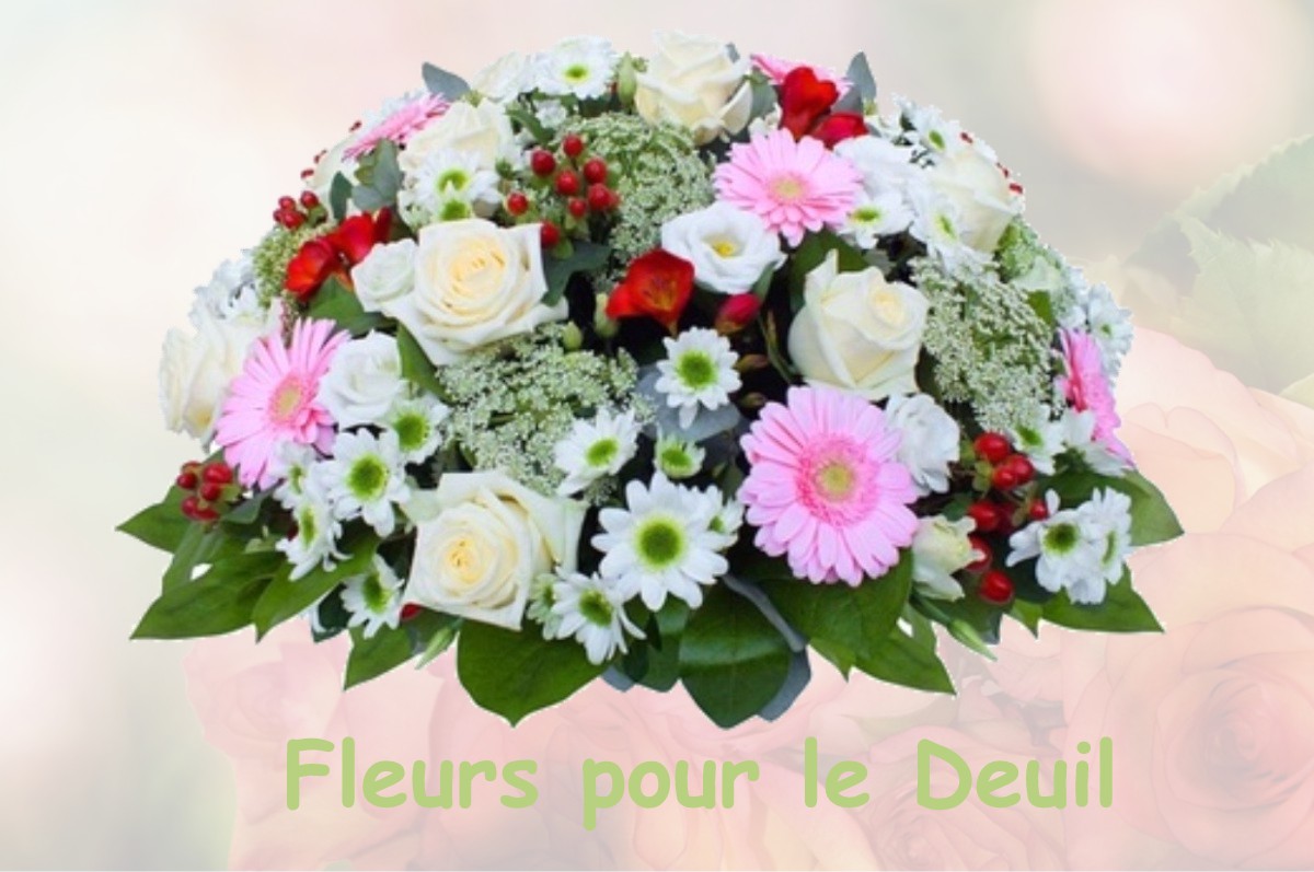 fleurs deuil GIBRET